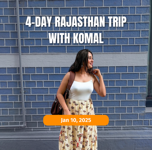 4-Day Rajasthan Trip: Jodhpur & Jaisalmer with Komal