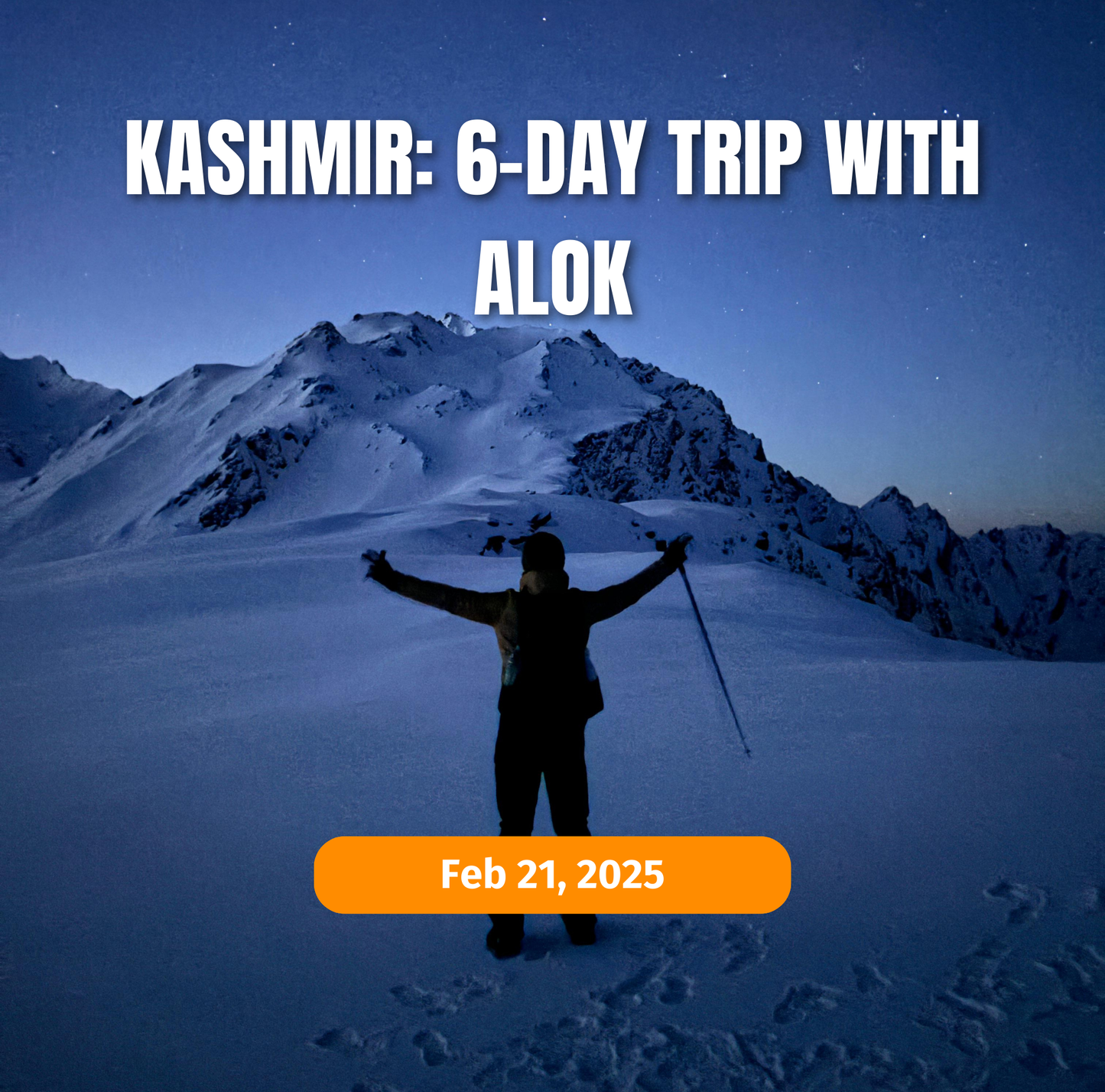 6-day Magical Kashmir Winter Escape with Alok